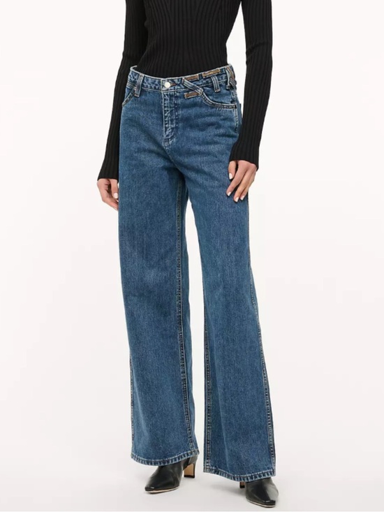 STAUD Denim - STAUD x Wrangler Loose Wide Leg Jean size 28X32